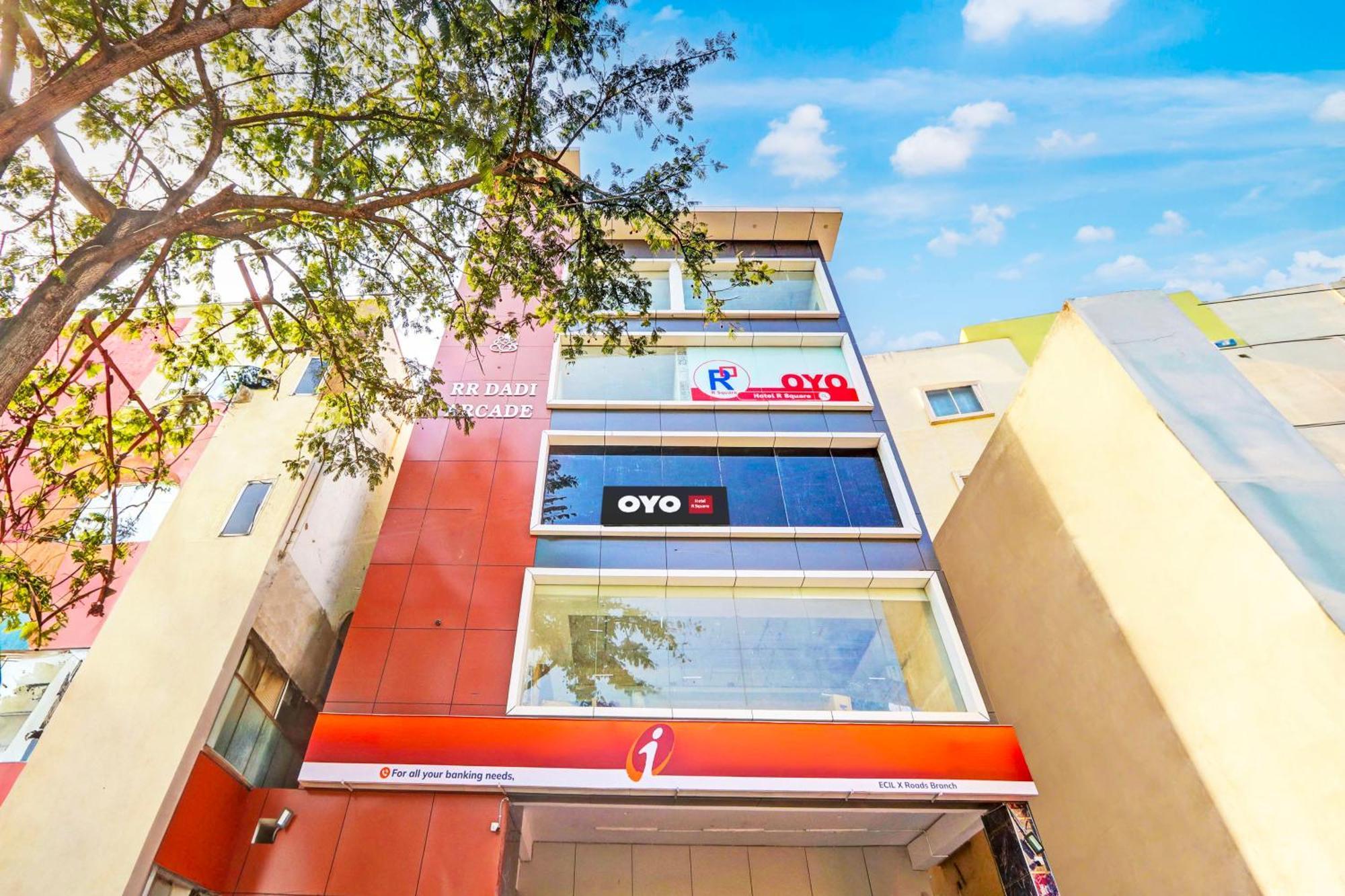 היידראבד Hotel O R Square מראה חיצוני תמונה